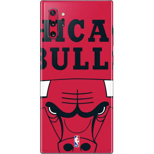 NBA Chicago Bulls Large Logo Galaxy Note 10 Plus Skin