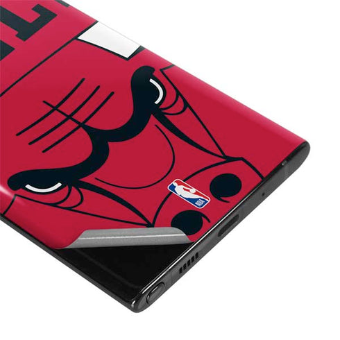NBA Chicago Bulls Large Logo Galaxy Note 10 Plus Skin