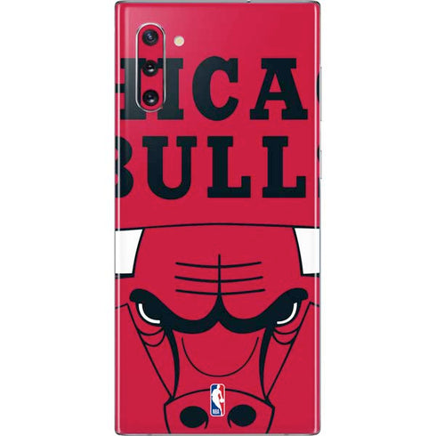 NBA Chicago Bulls Large Logo Galaxy Note 10 Skin