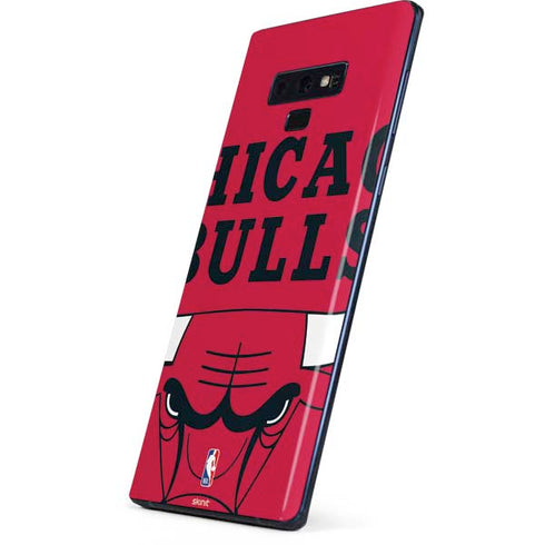 NBA Chicago Bulls Large Logo Galaxy Note 9 Skin