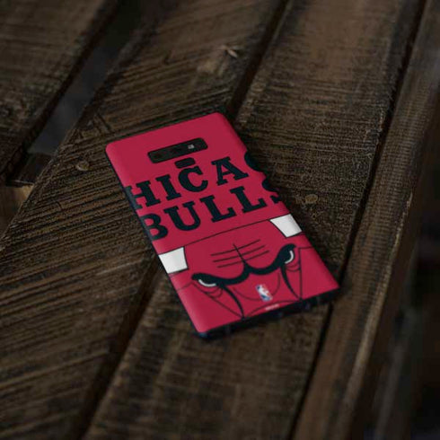 NBA Chicago Bulls Large Logo Galaxy Note 9 Skin