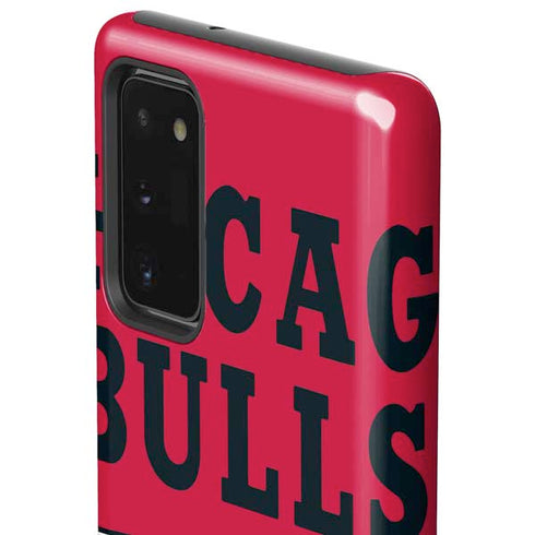 NBA Chicago Bulls Large Logo Galaxy Note20 5G Pro Case