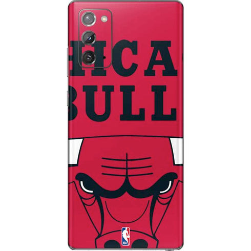 NBA Chicago Bulls Large Logo Galaxy Note20 5G Skin