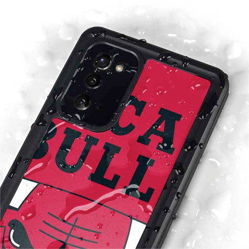 NBA Chicago Bulls Large Logo Galaxy Note20 5G Waterproof Case