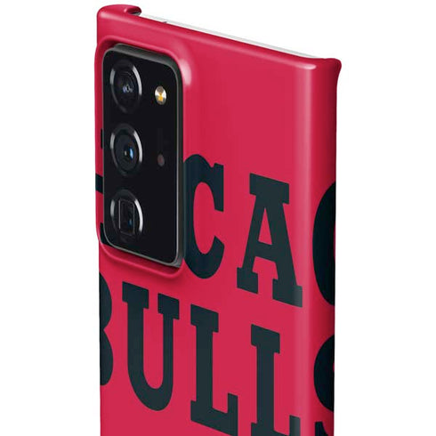 NBA Chicago Bulls Large Logo Galaxy Note20 Ultra 5G Lite Case