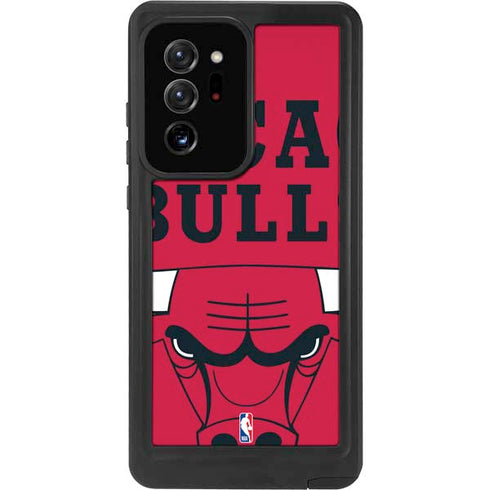 NBA Chicago Bulls Large Logo Galaxy Note20 Ultra 5G Waterproof Case