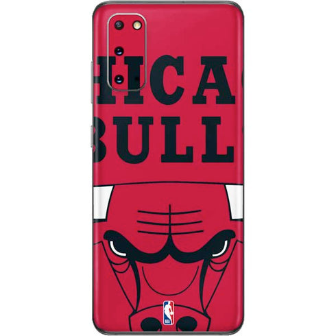 NBA Chicago Bulls Large Logo Galaxy S20 Skin