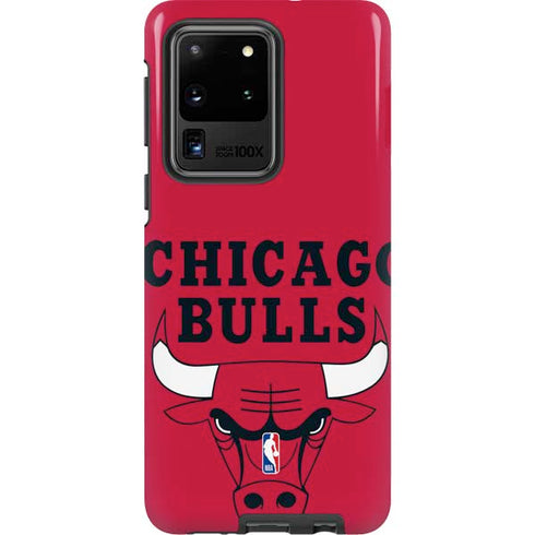 NBA Chicago Bulls Large Logo Galaxy S20 Ultra 5G Pro Case
