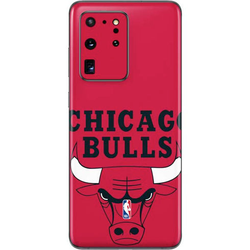 NBA Chicago Bulls Large Logo Galaxy S20 Ultra 5G Skin