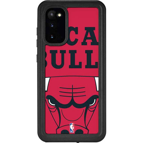 NBA Chicago Bulls Large Logo Galaxy S20 Waterproof Case