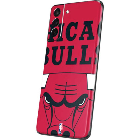 NBA Chicago Bulls Large Logo Galaxy S21 5G Skin