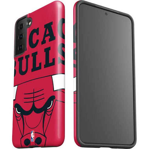 NBA Chicago Bulls Large Logo Galaxy S21 FE Pro Case