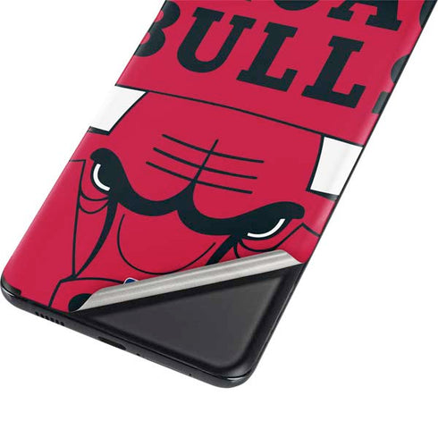 NBA Chicago Bulls Large Logo Galaxy S21 Ultra 5G Skin