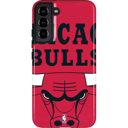 NBA Chicago Bulls Large Logo Galaxy S22 Plus Pro Case
