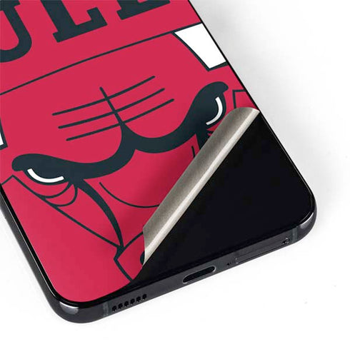 NBA Chicago Bulls Large Logo Galaxy S22 Plus Skin