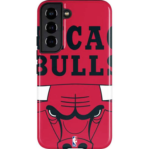 NBA Chicago Bulls Large Logo Galaxy S22 Pro Case