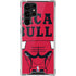NBA Chicago Bulls Large Logo Galaxy S22 Ultra Clear Case