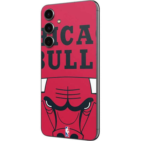 NBA Chicago Bulls Large Logo Galaxy S23 FE Skin