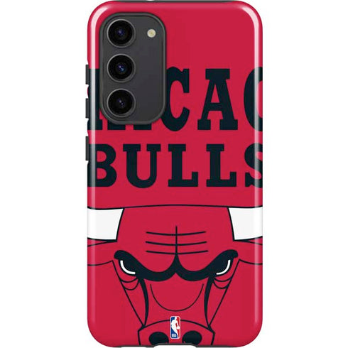 NBA Chicago Bulls Large Logo Galaxy S23 Plus Pro Case