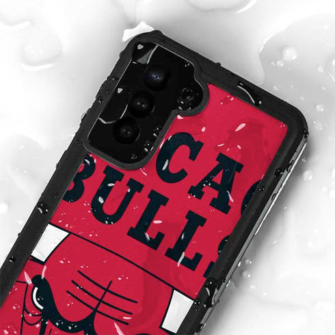 NBA Chicago Bulls Large Logo Galaxy S23 Plus Waterproof Case