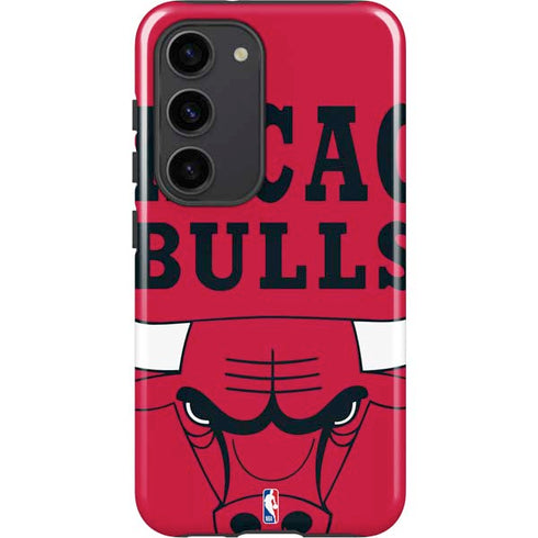 NBA Chicago Bulls Large Logo Galaxy S23 Pro Case