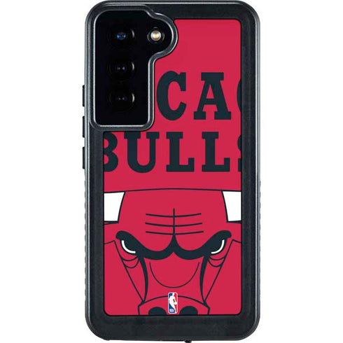 NBA Chicago Bulls Large Logo Galaxy S23 Waterproof Case