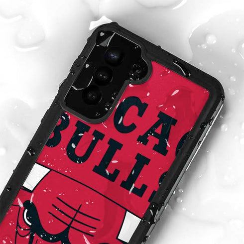 NBA Chicago Bulls Large Logo Galaxy S23 Waterproof Case