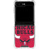 NBA Chicago Bulls Large Logo Galaxy Z Flip5 5G Clear Case