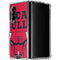 NBA Chicago Bulls Large Logo Galaxy Z Fold4 5G Clear Case
