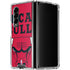 NBA Chicago Bulls Large Logo Galaxy Z Fold4 5G Clear Case