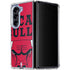 NBA Chicago Bulls Large Logo Galaxy Z Fold5 5G Clear Case