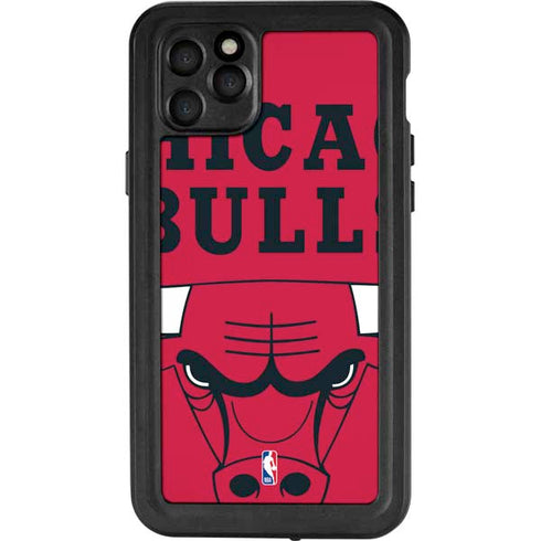 NBA Chicago Bulls Large Logo iPhone 11 Pro Max Waterproof Case