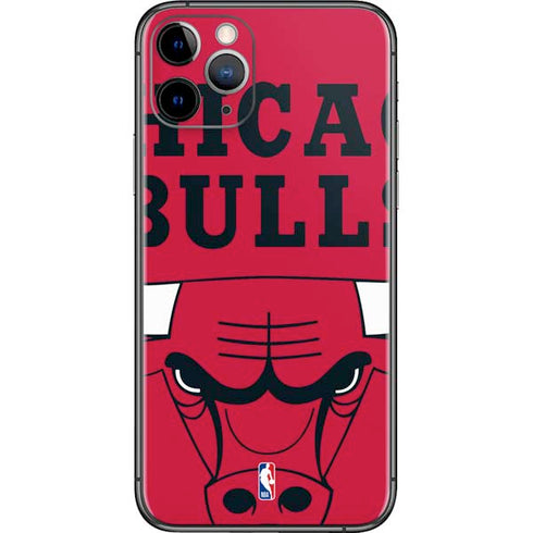 NBA Chicago Bulls Large Logo iPhone 11 Pro Skin