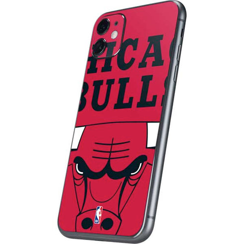 NBA Chicago Bulls Large Logo iPhone 11 Skin