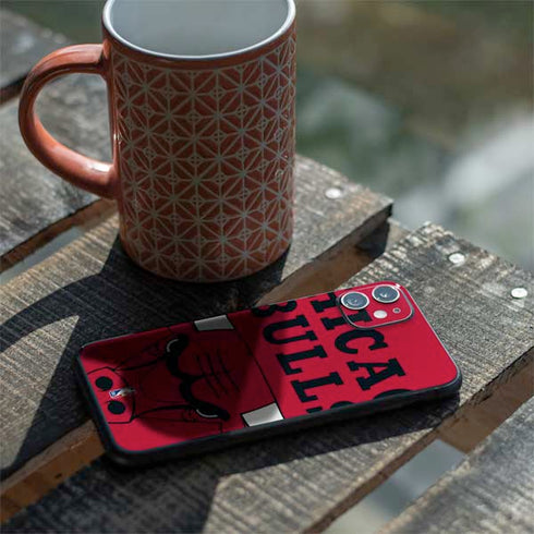 NBA Chicago Bulls Large Logo iPhone 11 Skin