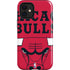 NBA Chicago Bulls Large Logo iPhone 12 Mini Impact Case