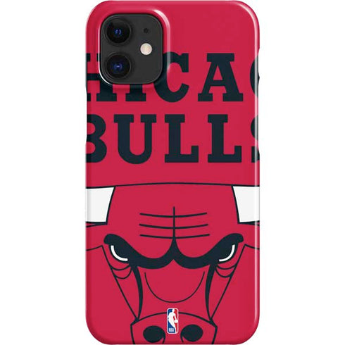 NBA Chicago Bulls Large Logo iPhone 12 Mini Lite Case