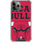 NBA Chicago Bulls Large Logo iPhone 12 Pro Clear Case