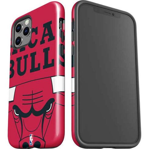 NBA Chicago Bulls Large Logo iPhone 12 Pro Max Impact Case