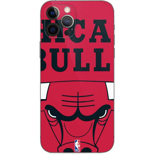 NBA Chicago Bulls Large Logo iPhone 12 Pro Skin
