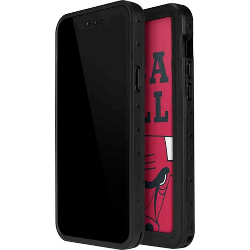 NBA Chicago Bulls Large Logo iPhone 12 Pro Waterproof Case
