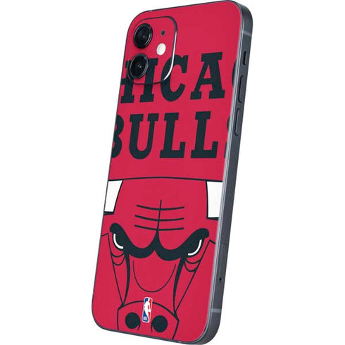 NBA Chicago Bulls Large Logo iPhone 12 Skin