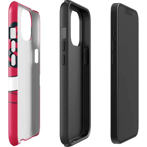 NBA Chicago Bulls Large Logo iPhone 13 Impact Case