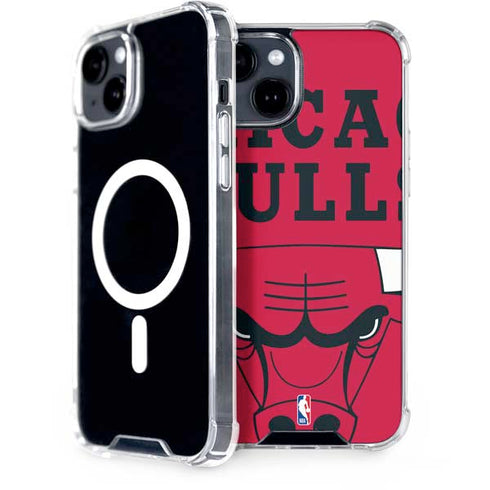 NBA Chicago Bulls Large Logo iPhone 13 MagSafe Case