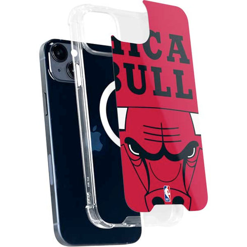 NBA Chicago Bulls Large Logo iPhone 13 MagSafe Case