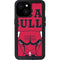NBA Chicago Bulls Large Logo iPhone 13 Mini Waterproof Case