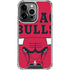 NBA Chicago Bulls Large Logo iPhone 13 Pro Clear Case