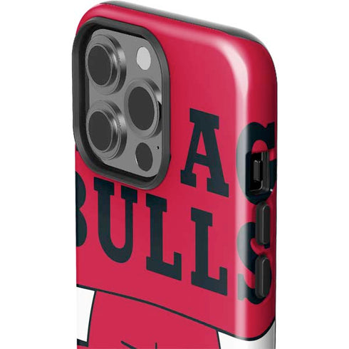 NBA Chicago Bulls Large Logo iPhone 13 Pro Impact Case
