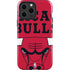 NBA Chicago Bulls Large Logo iPhone 13 Pro Max Impact Case