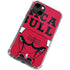 NBA Chicago Bulls Large Logo iPhone 14 Clear Case
